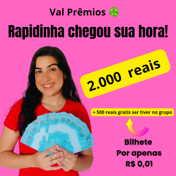 Rapidinha 2,000 k na conta!